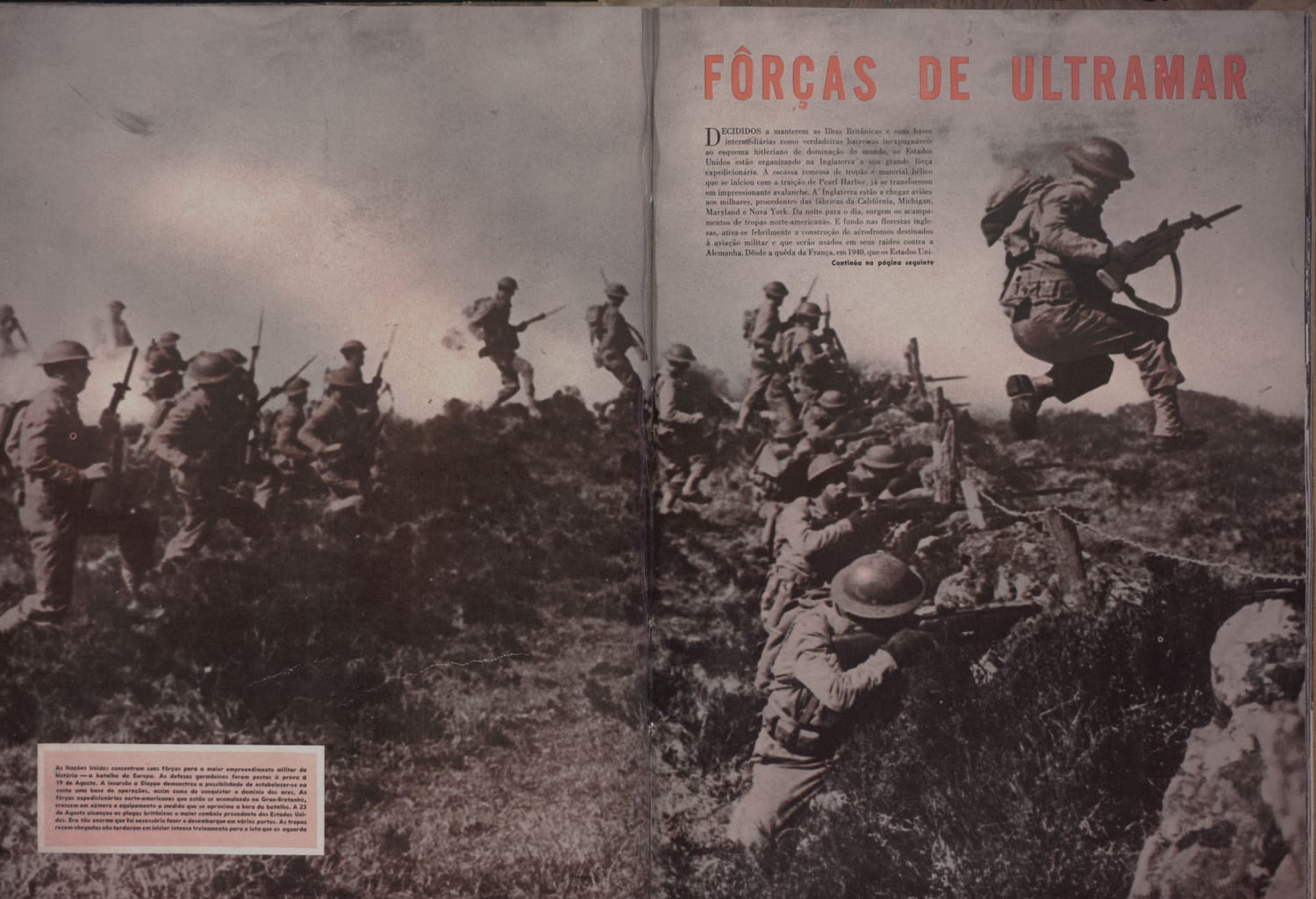 Soldados americanos em operações de combate em posições defensivas de campanha militar.