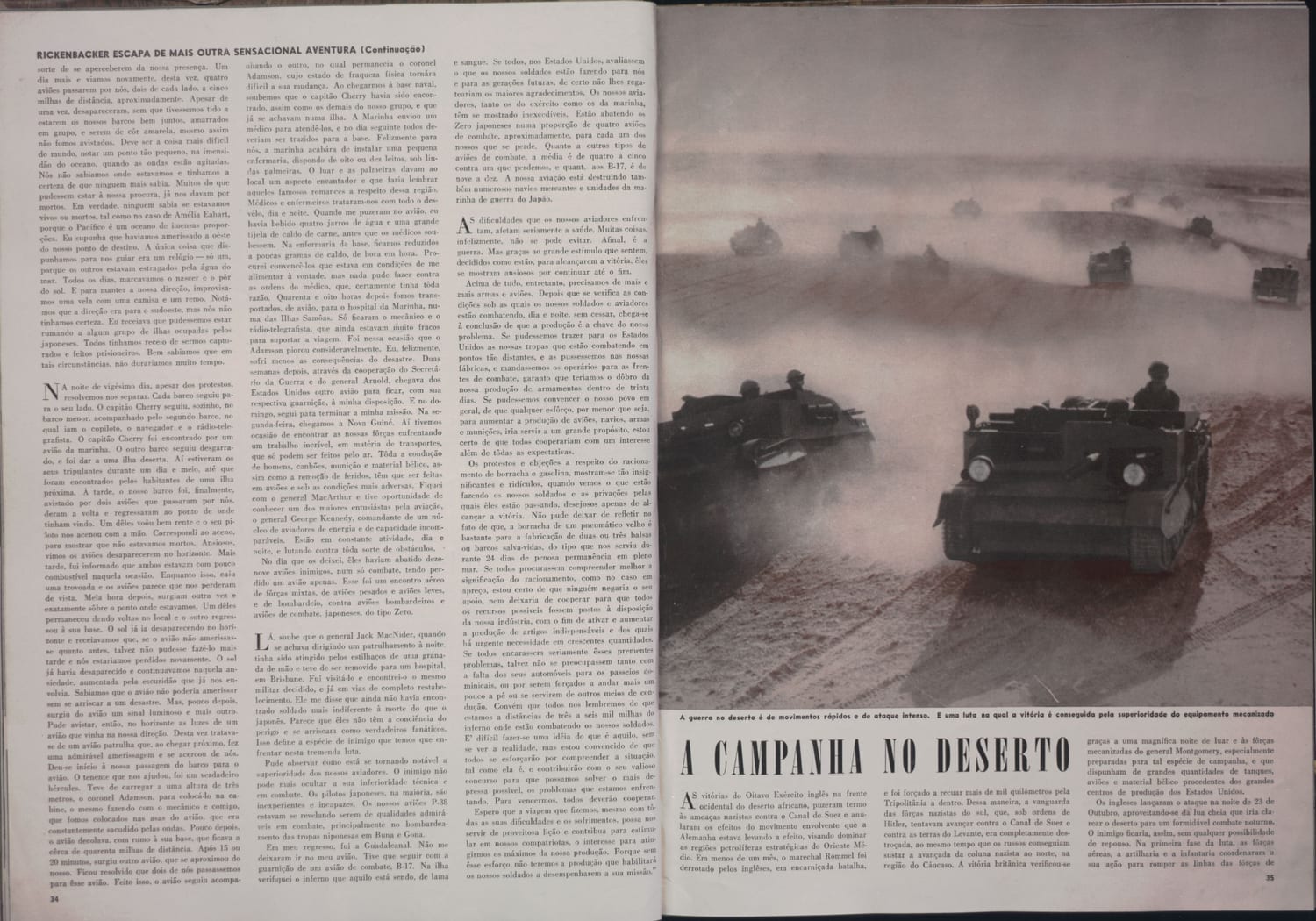Em Guarda · texto livre - jornal da Era Vargas, provavelmente 1942-1945