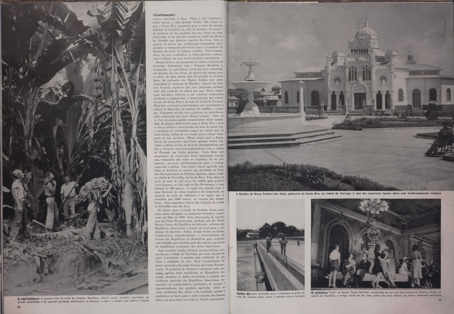 Imagem da basílica de Cartago mostrando a arquitetura religiosa colonial da Costa Rica.