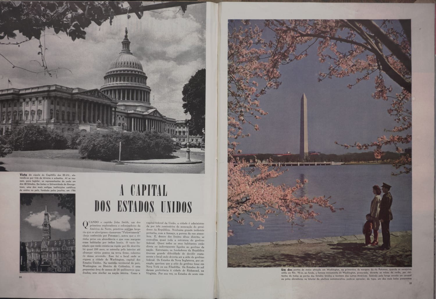 Fotografia do Capitólio americano em Washington D.C.